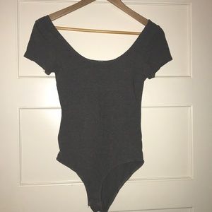 Soft Gray bodysuit!